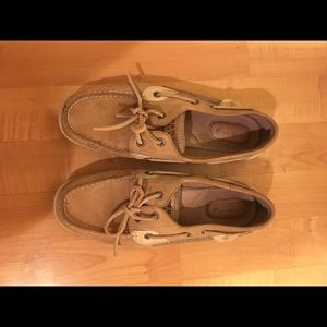Khaki Sperry’s